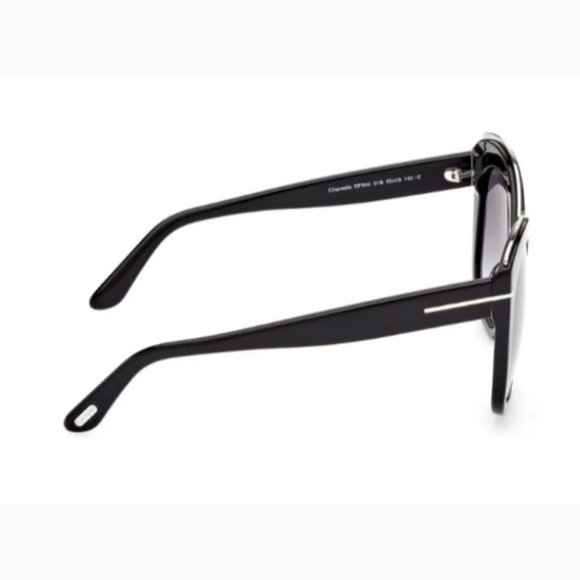 NEW TOM FORD CHANTALLE TOM FORD TF944 01B BLACK WOMEN EYEWEAR TOM FORD FT0944/S - Picture 7 of 11